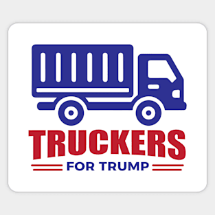 Truckers For Trump Sticker